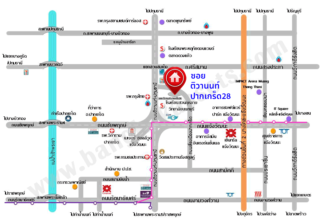 *****อาคารพาณิชย์มือสองนนทบุรี ซอยติวานนท์ 14/2 เนื้อที่เยอะถึง 21 ตร.ว. พื้นที่ใช้สอย 210 ตร.ม. ฟังก์ชัน 2 ห้องนอน 2 ห้องน้ำ 1 ที่จอดรถ บนทำเลติดถนนติวานนท์ เดินทางสะดวก ใกล้รถไฟฟ้าสายสีม่วง "สถานีแยกติวานนท์" และทางด่วน "ศรีรัช"